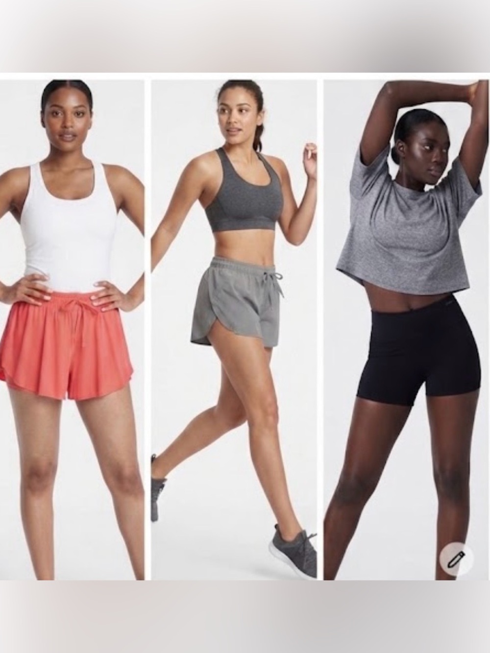 *WORKOUT BUNDLE* Three Pairs Workout Shorts XL